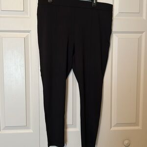 Ladies OMG Coco + Carmen Wide Waistband Black Leggings, sz XL